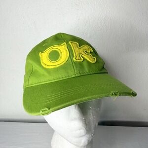 Disney Parks OK Oozma Kappa Monsters INC SnapBack Hat Adjustable Green Mike